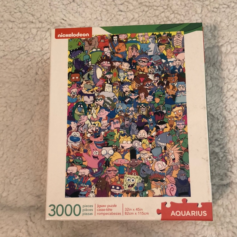 Nickelodeon characters puzzle